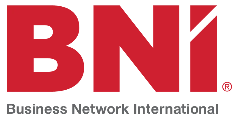 Logo for BNI Brand Awareness featuring a red background and white text.